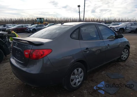 2009 Hyundai Elantra Gls from USA, damaged, VIN KMHDU46D49U643878